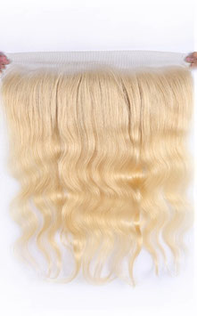 13×4 Body Wave Human Hair Lace Frontal Closure Blonde
