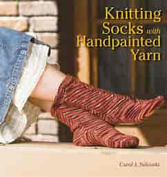 Knitting socks with handpainted yarn
