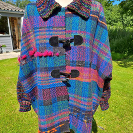 Handgeweven ponchojasje VERKOCHT