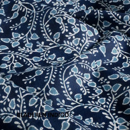 Batik bladeren indigo