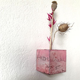 Wandobjekt LOVE in Pink