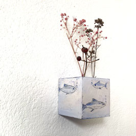 Wandobjekt FISCHE Blau