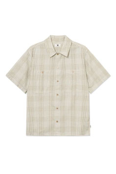 Cooper Short Sleeve Shirt Slate Green Check | Wood Wood | 125.-€