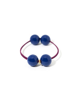 Woody Hair Tie Indigo | Marsala | Mamaradscha Studio | 16,00 €