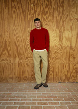 Alpine Knit Sweater Red | Forét | 175.-€