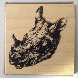 Artikel-Nr. 036H  - Stempel Wildlife Nashorn