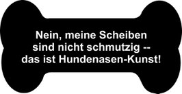 Artikel-Nr. 014H - Aufkleber Motiv Hundenasenkunst