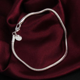 Artikel-Nr. 013 S - Schlangenkettenarmband Sterling Silber