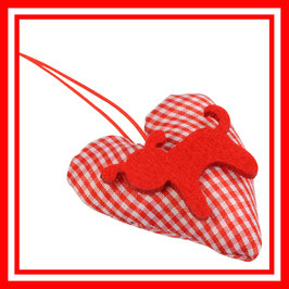 Artikel-Nr. 42 B - Herzanhänger Motiv Hund