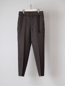 Tile pin tuck slacks B