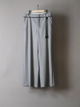 Flannel baggy slacks A