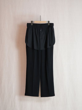 Whith hem sweatpants B (5E226-76B)