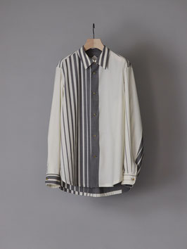 Irregular stripe shirt A