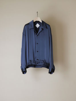 Silk blouson shirt B (6E225-27B)