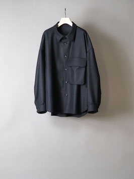 Flannei loose-fit shirt B