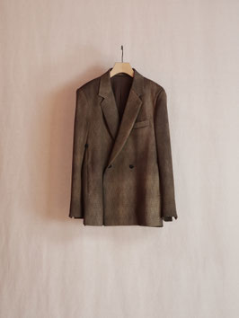 Uneven dye jacket A (6E226-44A)