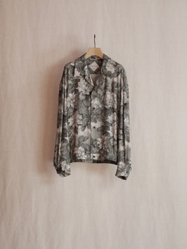 Printed  blouson shirt A (3E226-24A)