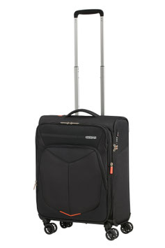 American Tourister Summerfunk Trolley mit 4 Rollen 55cm Schwarz Erweiterbar