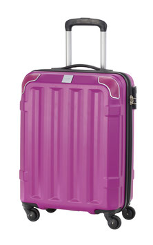 Travelite Corner 4-Rad Trolley S 55 cm Beere 40 l Auslaufmodell