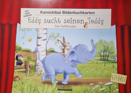 Kamishibai Bildkarten Eddy sucht seinen Teddy