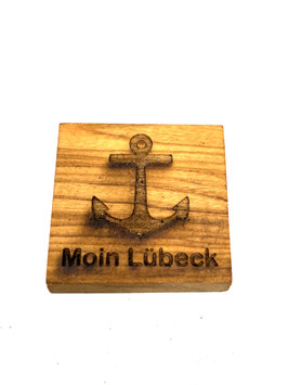 Anker mit Text "Moin Lübeck"