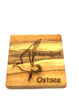 Möve mit Text "Niendorf Ostsee"