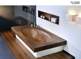 Einbau-Holzbadewanne LAGUNA BASIC A