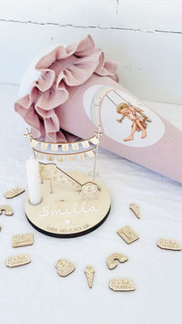 Schultüte *ILLUSTRATION* Smilla, SOFT ROSA