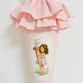 Schultüte *MOTIV* Smilla, PEACHY ROSA