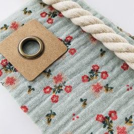Schultüte Jari HÄKELBILD+NAME, BLÜMCHEN