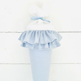 Schultüte Smilla mit NAME, HELLBLAU neu‘25