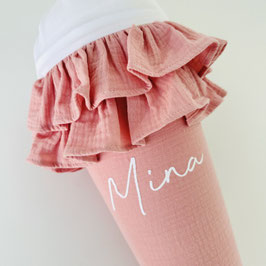 VERSANDFERTIG 70cm SMILLA in Rosa + Schriftzug MINA