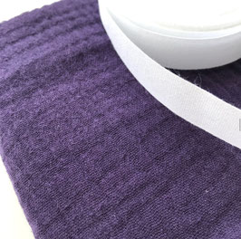 Schultüte Musselin NANA mit HÄKELBILD, LILA
