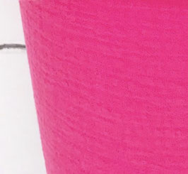 Schultüte Musselin NANA mit HÄKELBILD, KNALLPINK