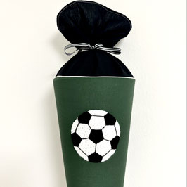 Kitatüte Häkelmotiv, FUSSBALL