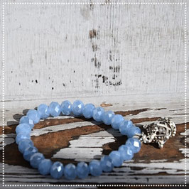 Armband "Krone" lilac