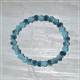 Armband "Pur" mint petrol