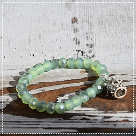 Armband "Krone" mint, dunkelmint