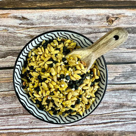 Urgetreide MIX mit Linsen, Curry-Gewürzen,