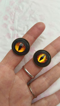 Bague Dark Yellow Eye