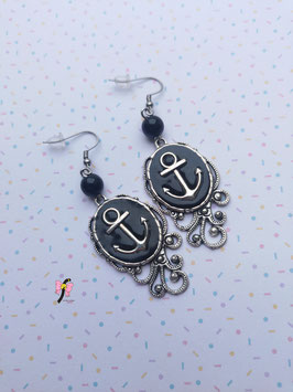 Boucles d'oreilles Little Anchor