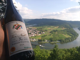 2024er X. Jubiläumswein 10 Jahre Von Null - Kabinett fruchtsüß - Silberne Kammerpreismünze