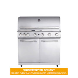 All´Grill Chef XL Edelstahl Grundmodell