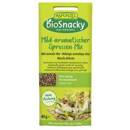 bioSnacky Mild-aromatischer SprossenMix - 40g