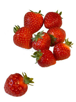 Süsse badische Erdbeeren