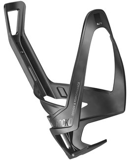 Elite Rocko Carbon Flaschenhalter, schwarz matt, schwarz-graue Grafik