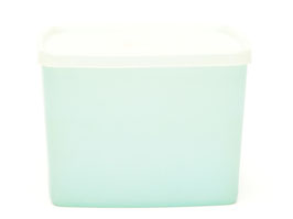 Tupperware broodtrommel pastel heel lichtblauw (groot) met deksel