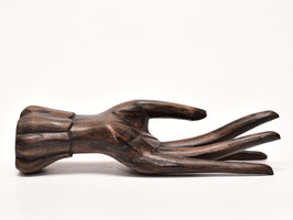 Decoratieve houten hand