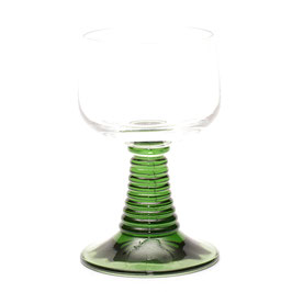 Glas Roemer groen (11 cm)