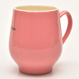 Beker Marijke roze met opdruk California van Petrus Regout #83